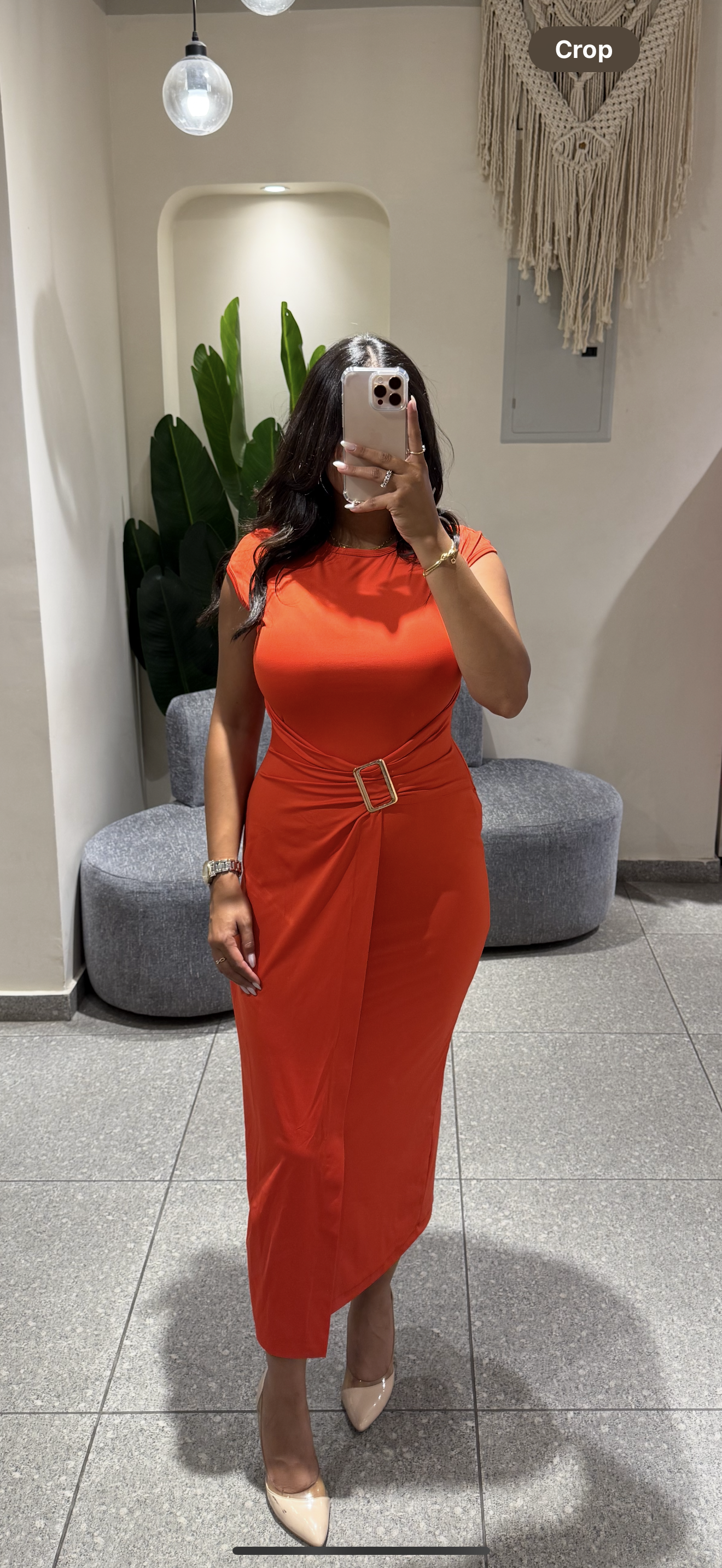 Side-knot dress