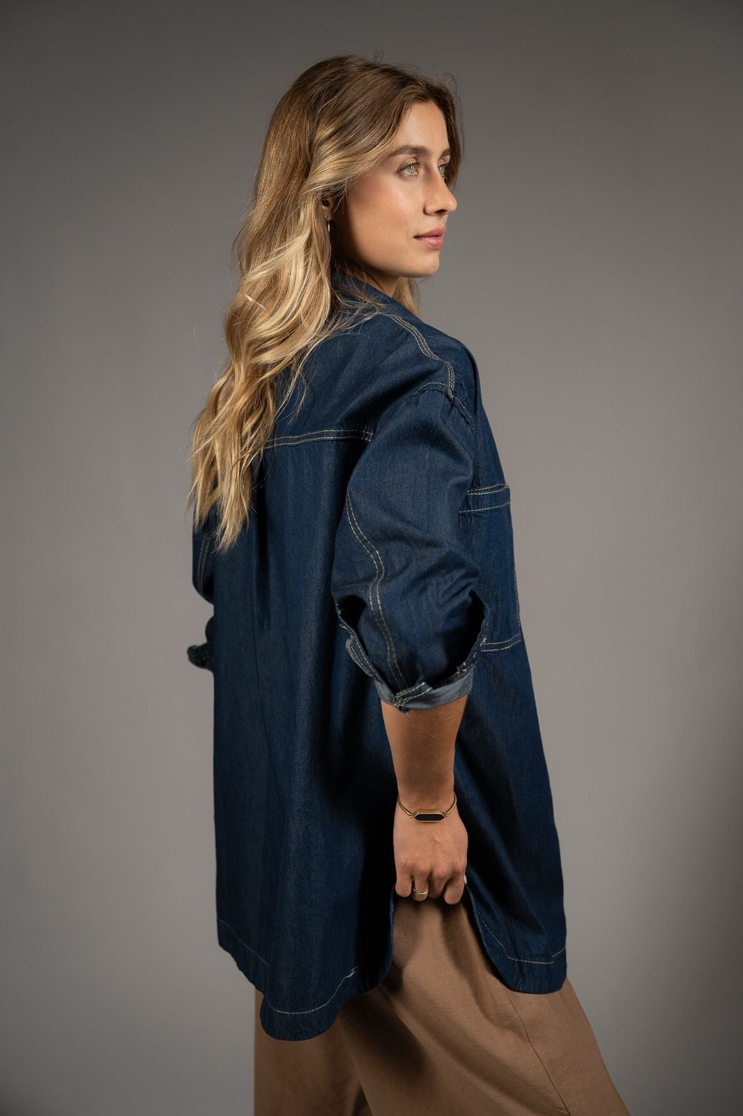 Light denim shirt