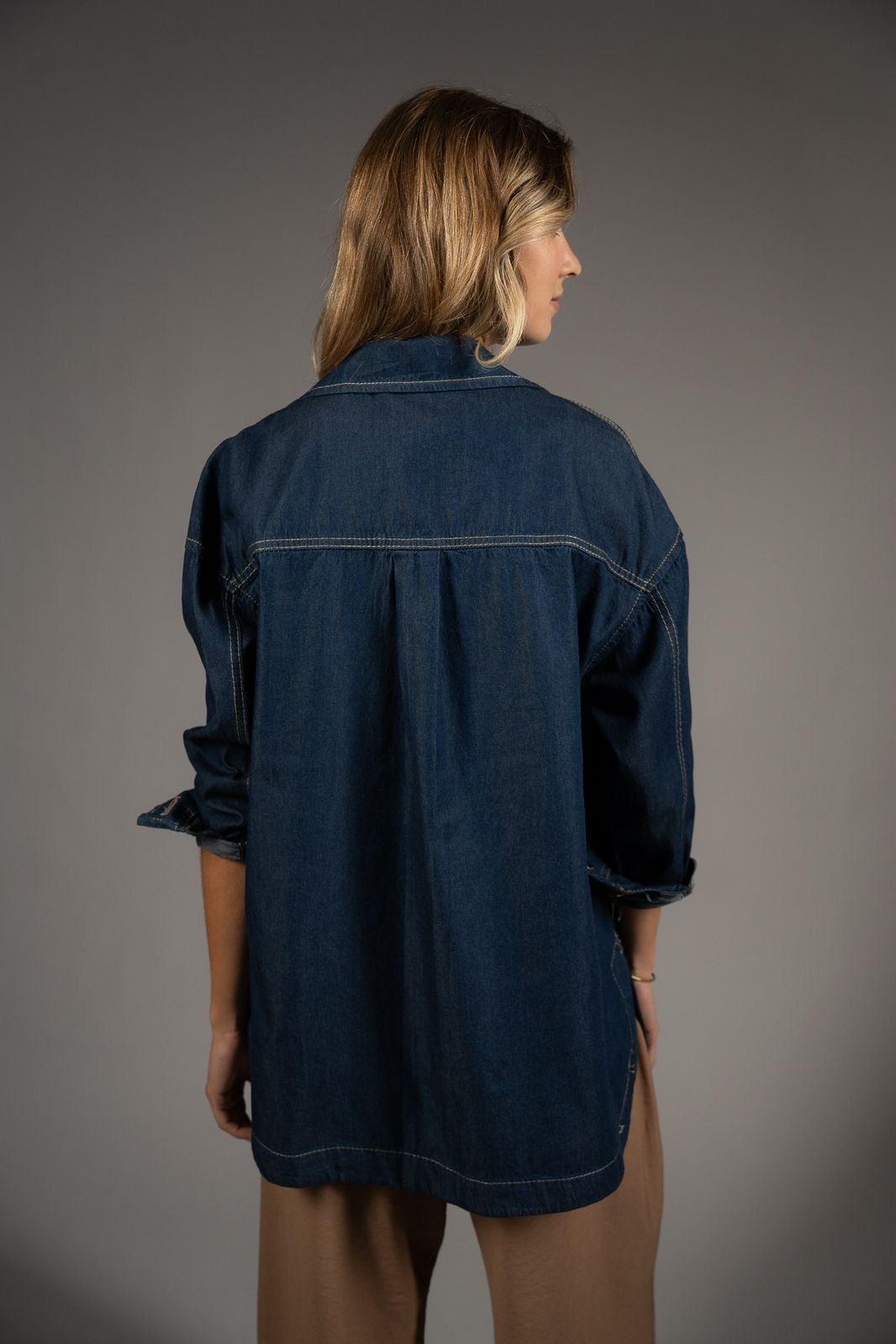Light denim shirt