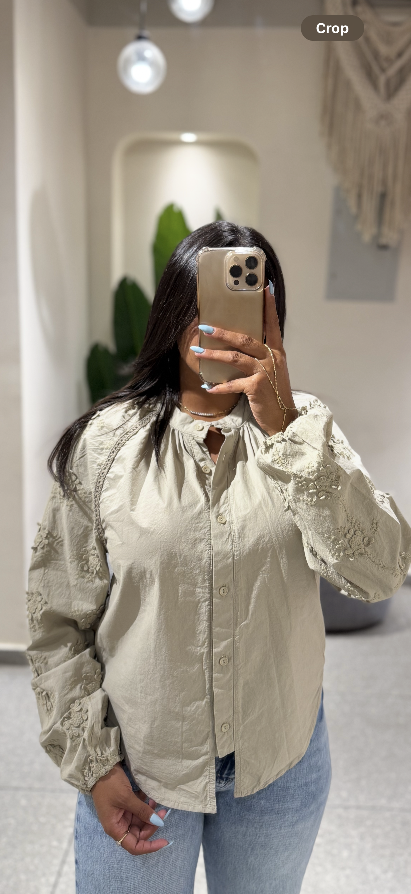 Embroidered shirt