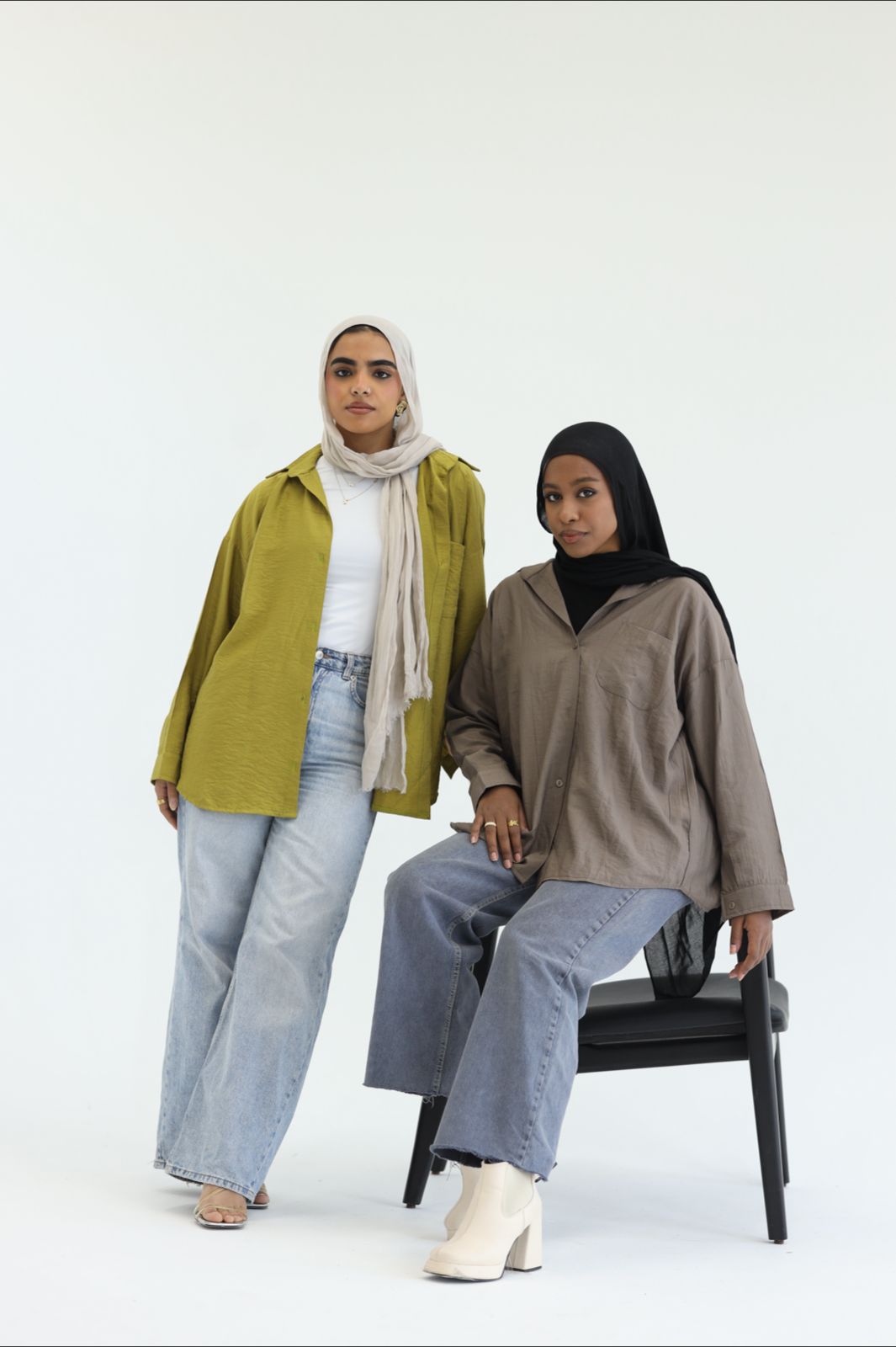 Linen shirt with one pocket
