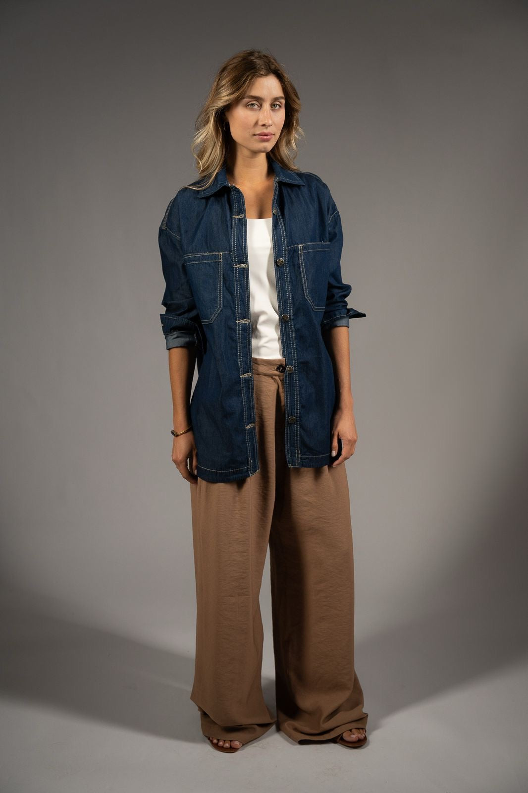 Light denim shirt