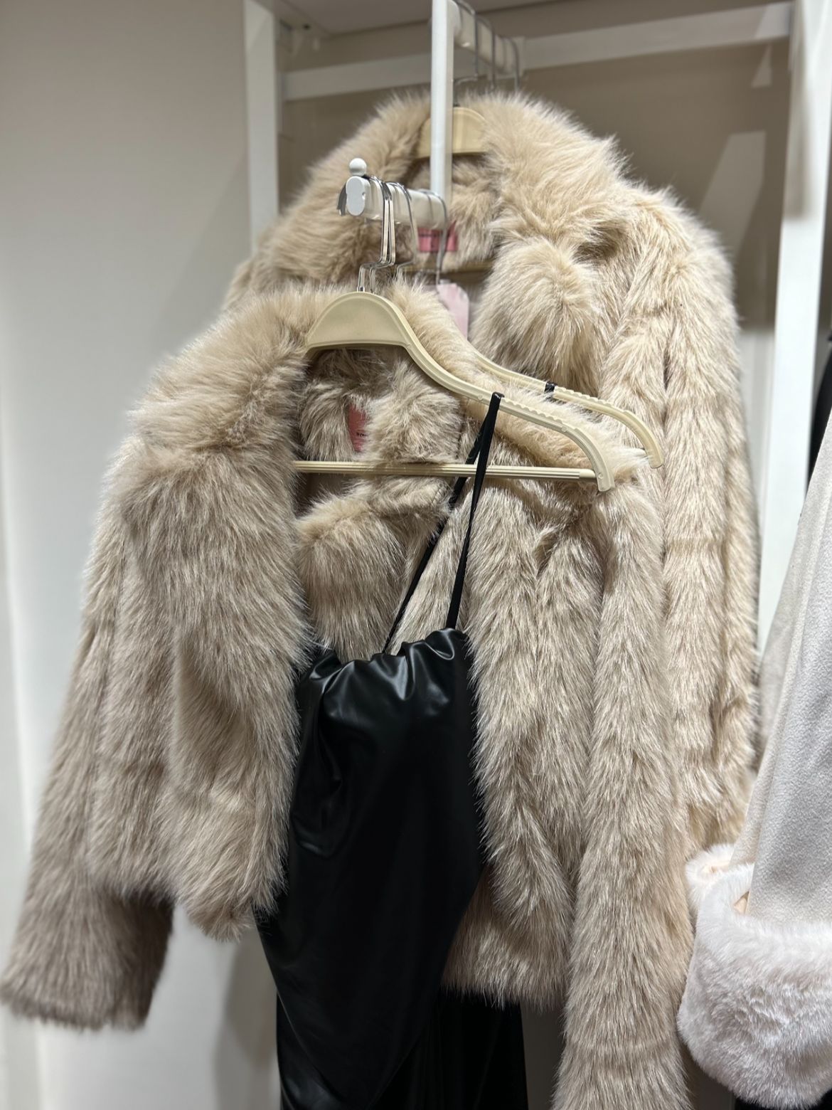 Cropped Fur Coat