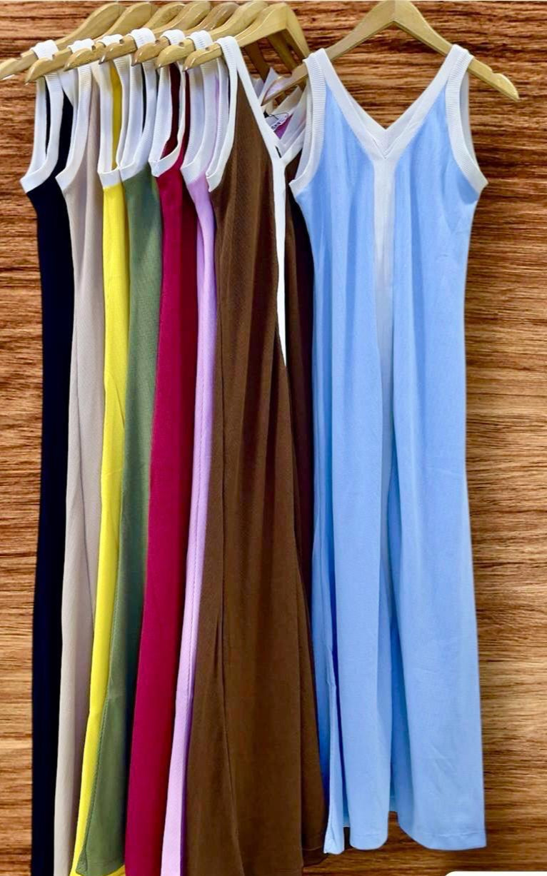Colorblock Dress